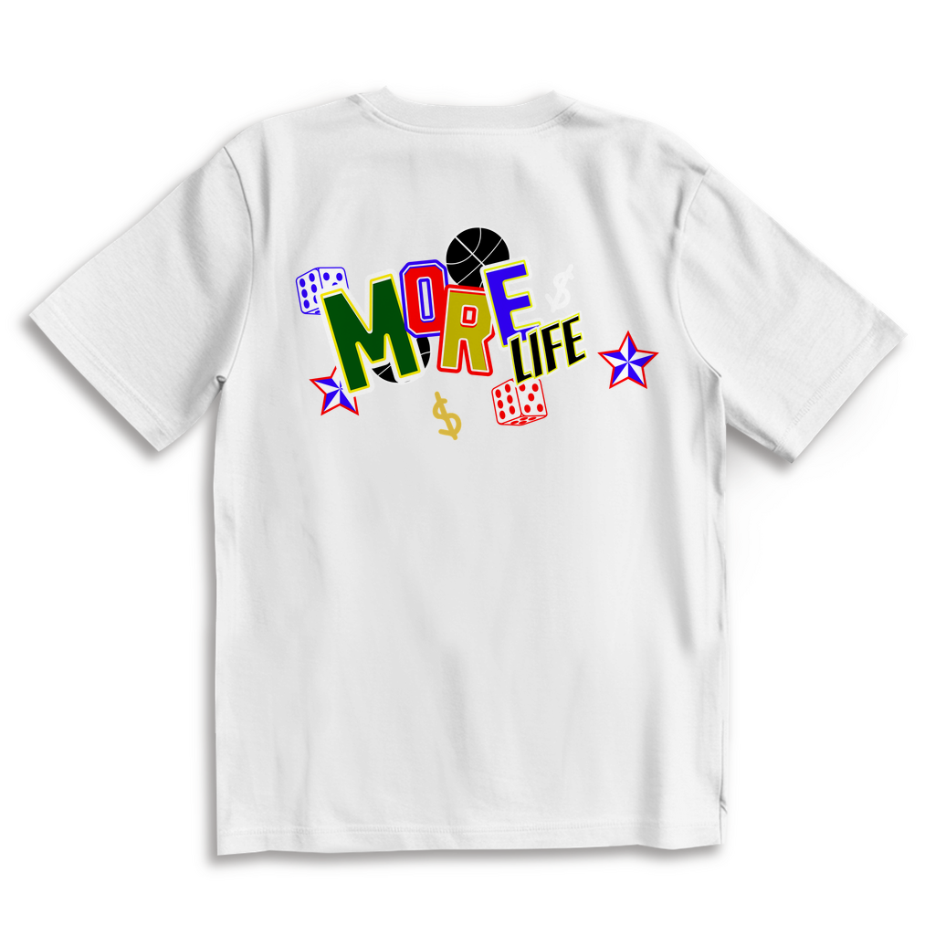 Oversize T-Shirt MORE LIFE VIBES TEE