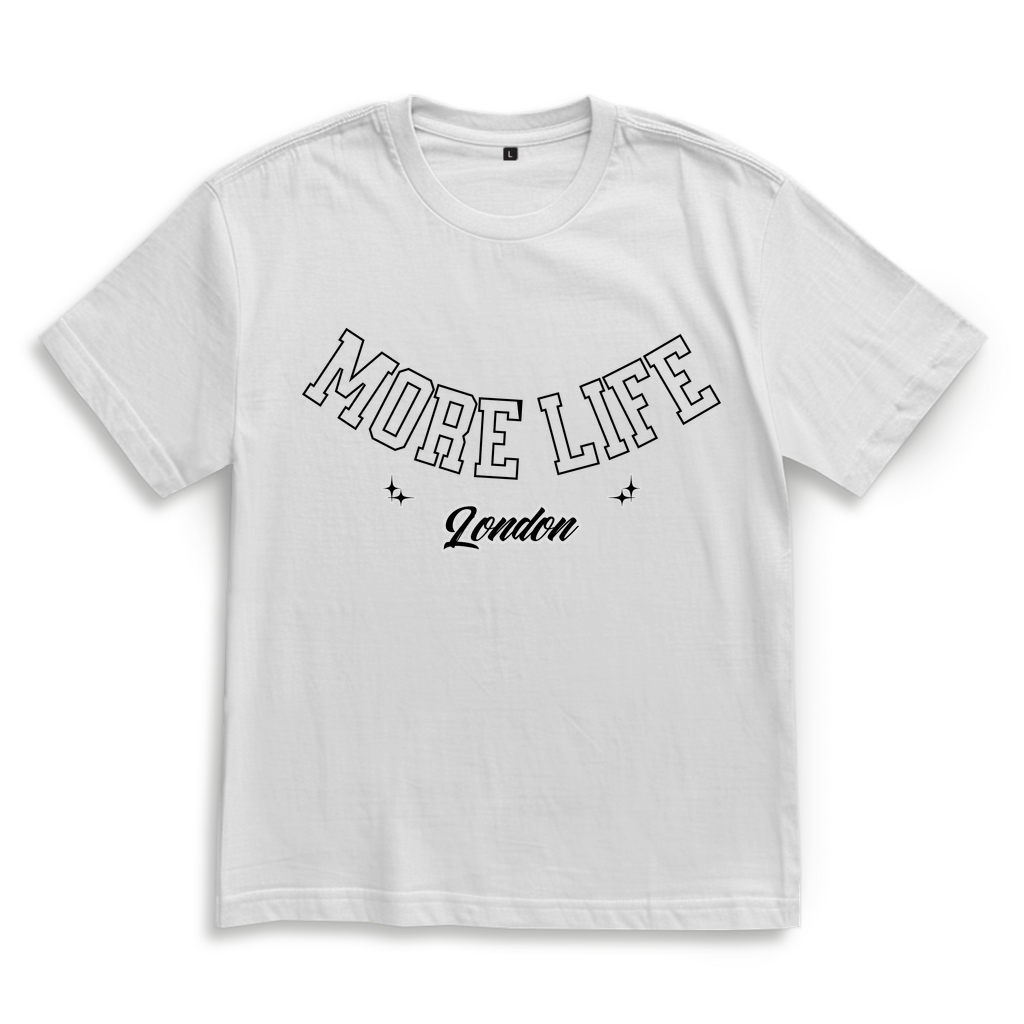 Oversize T-Shirt MORE LIFE LONDON TEE