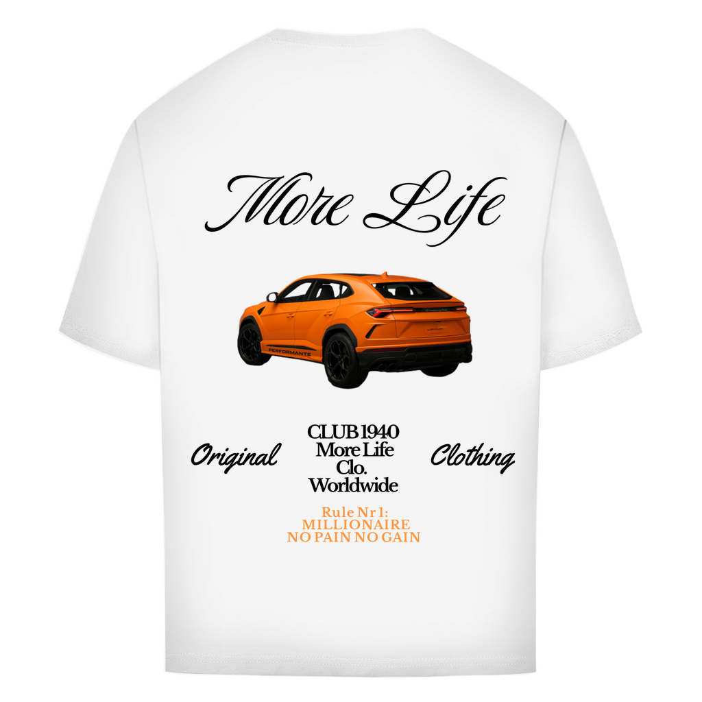 Oversize T-Shirt MORE LIFE URUS TEE