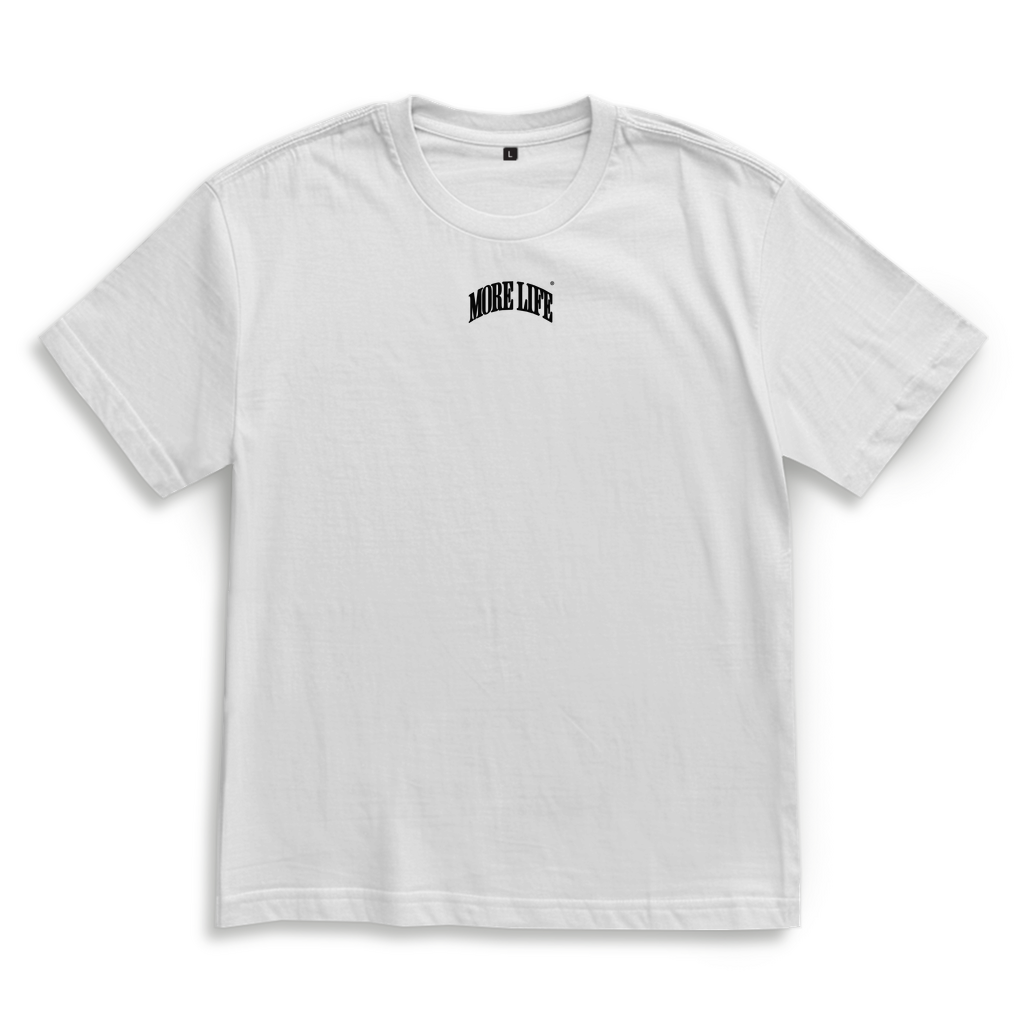Oversize T-Shirt MORE LIFE NO RISK NO RARRI TEE