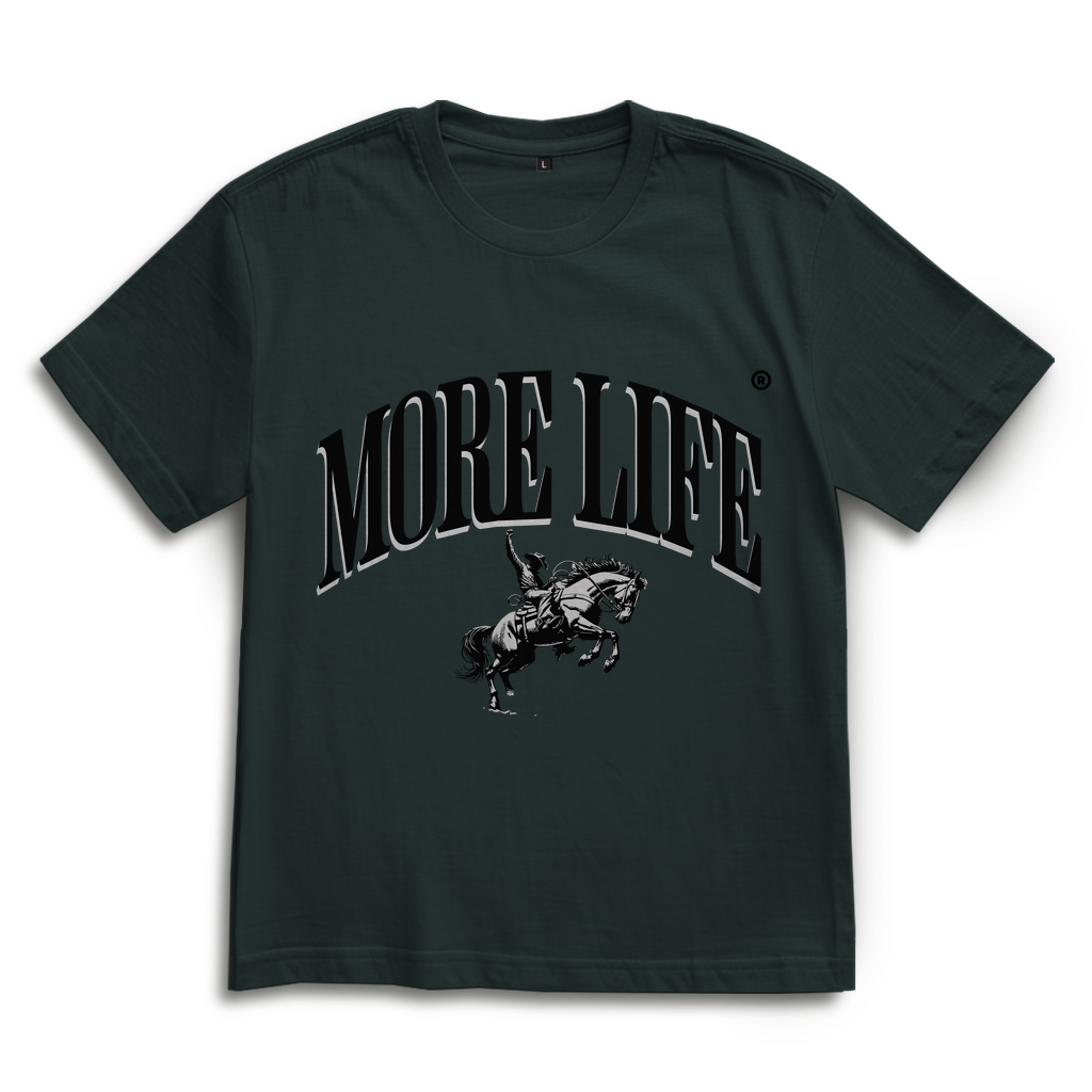Oversize T-Shirt MORE LIFE STALLION TEE