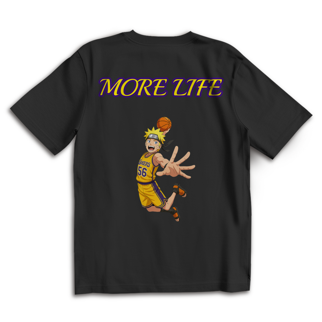 Oversize T-Shirt MORE LIFE NARUTO TEE