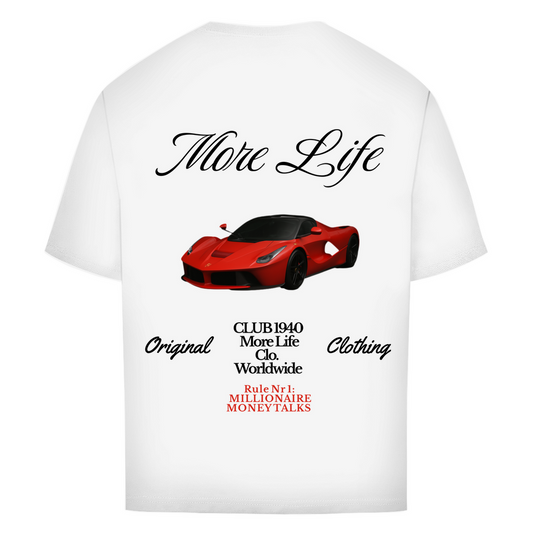 Oversize T-Shirt MORE LIFE LAFERRARI TEE