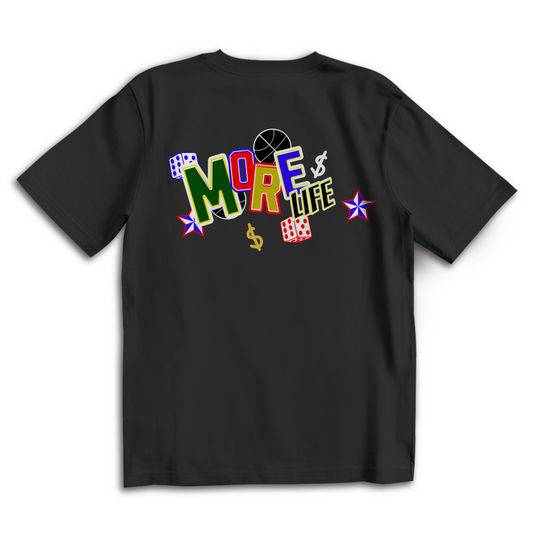 Oversize T-Shirt MORE LIFE VIBES TEE