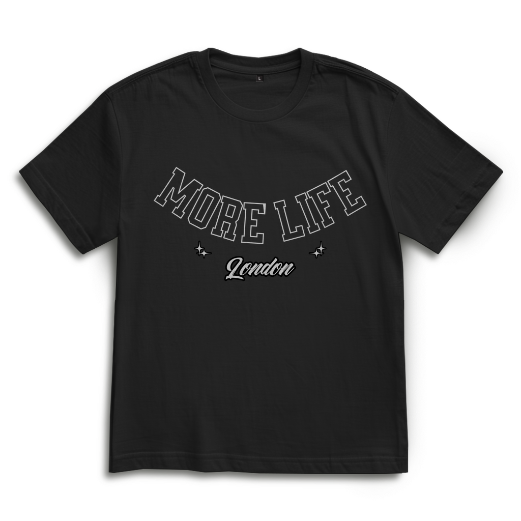 Oversize T-Shirt MORE LIFE LONDON TEE