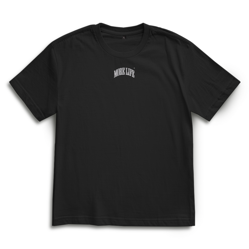 Oversize T-Shirt MORE LIFE NO RISK NO RARRI TEE