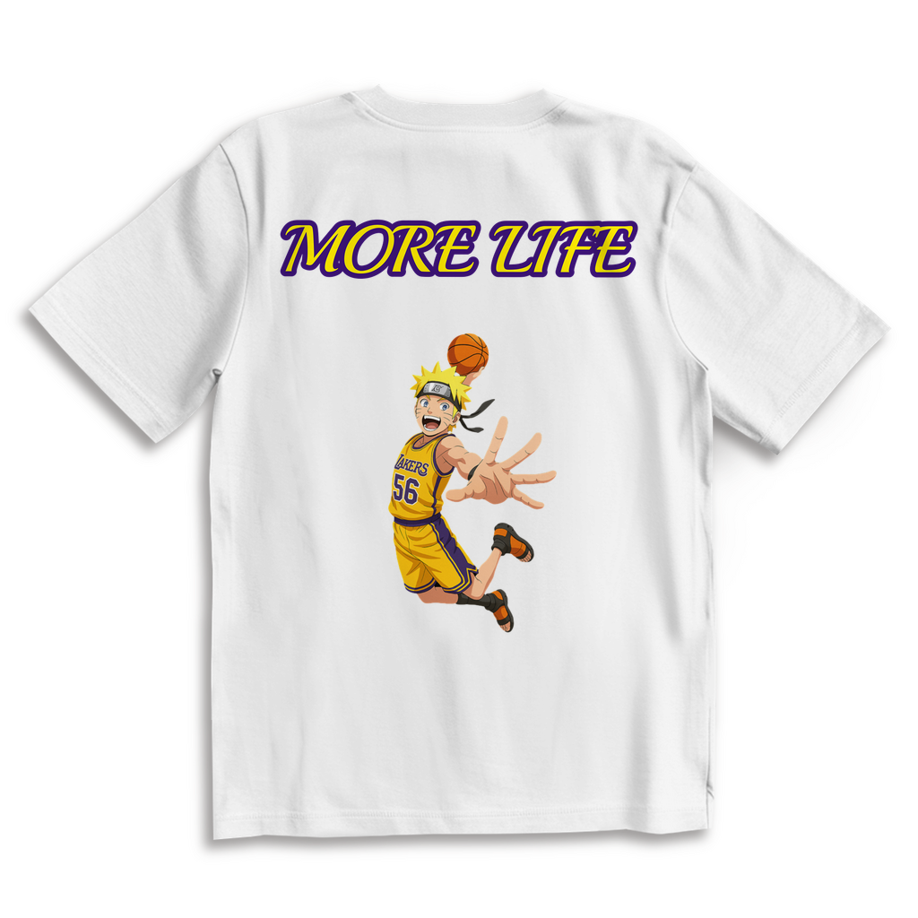 Oversize T-Shirt MORE LIFE NARUTO TEE